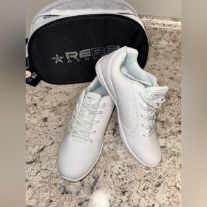Rebel Rise II White Mesh Sneakers